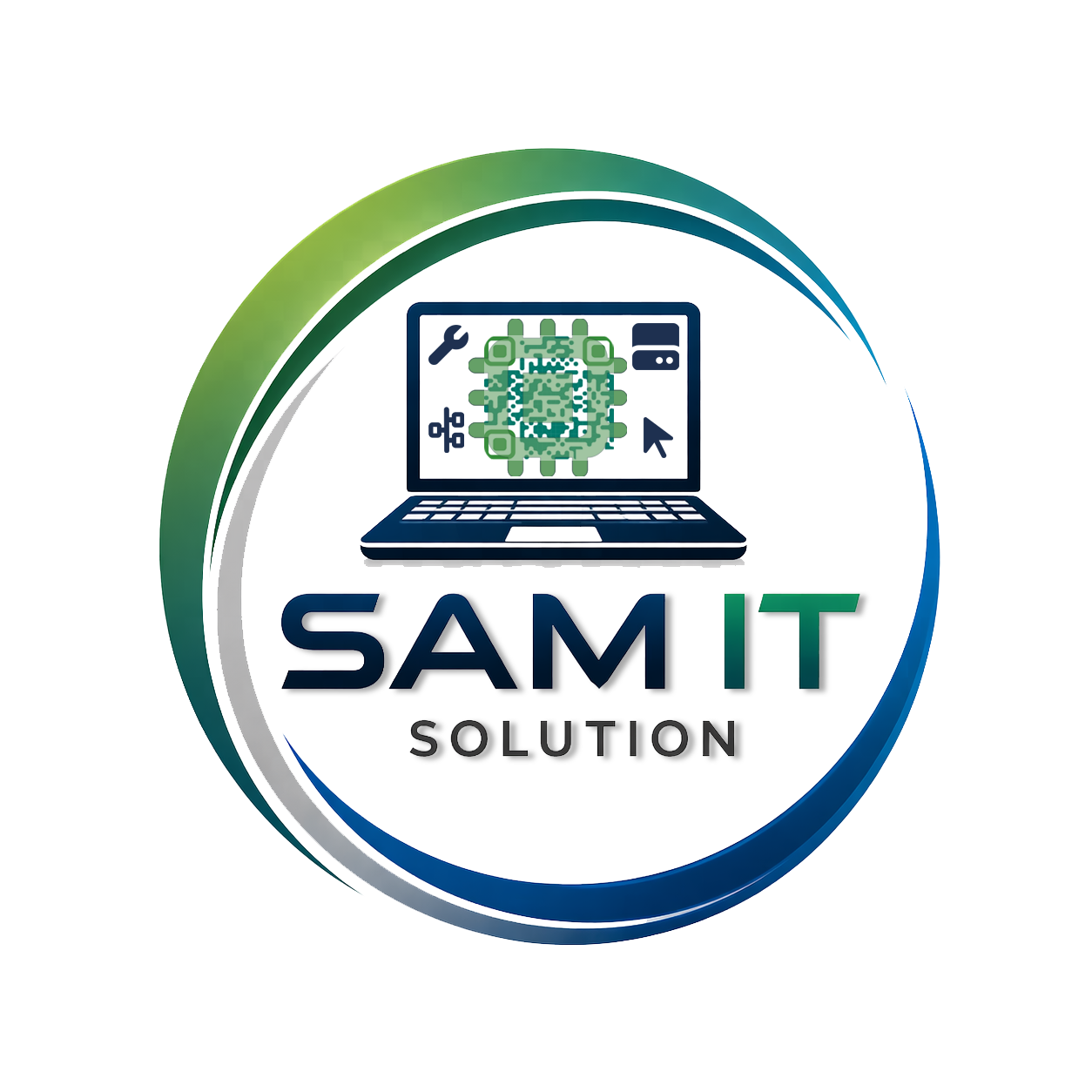 SAM IT SOLUTION Logo