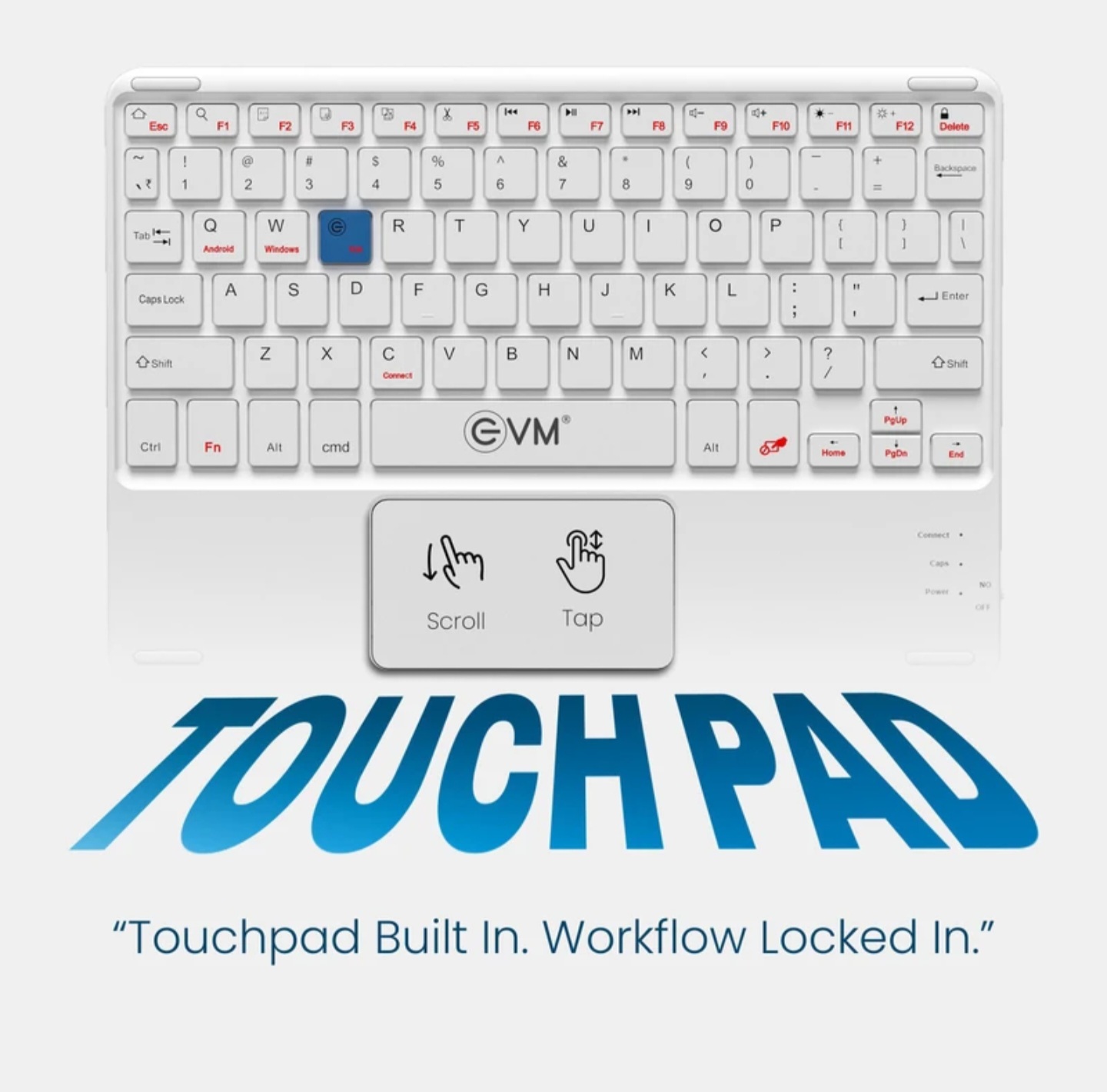 EVM EnAir Wireless Keyboard With Trackpad photo 2